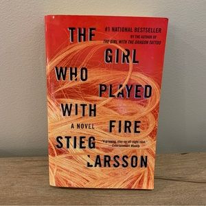 The Girl Who Played With Fire A Novel By Stieg Larsson Paperback Book
